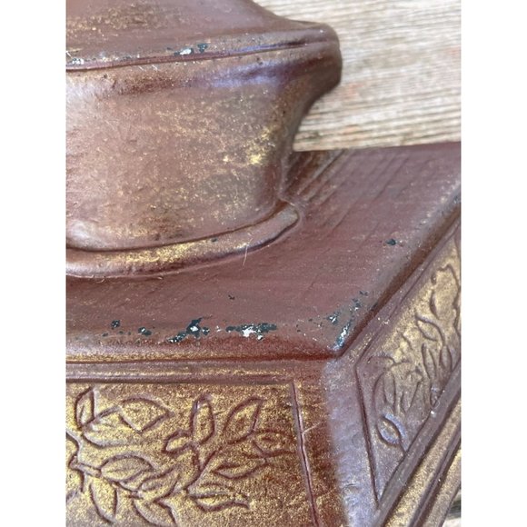 Vintage Cast Metal Kitchen Wall Decor Farmhouse Chippy - Picture 9 of 14